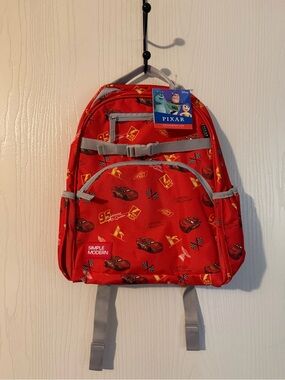 Simple Modern Pixar Cars Red Backpack NWT